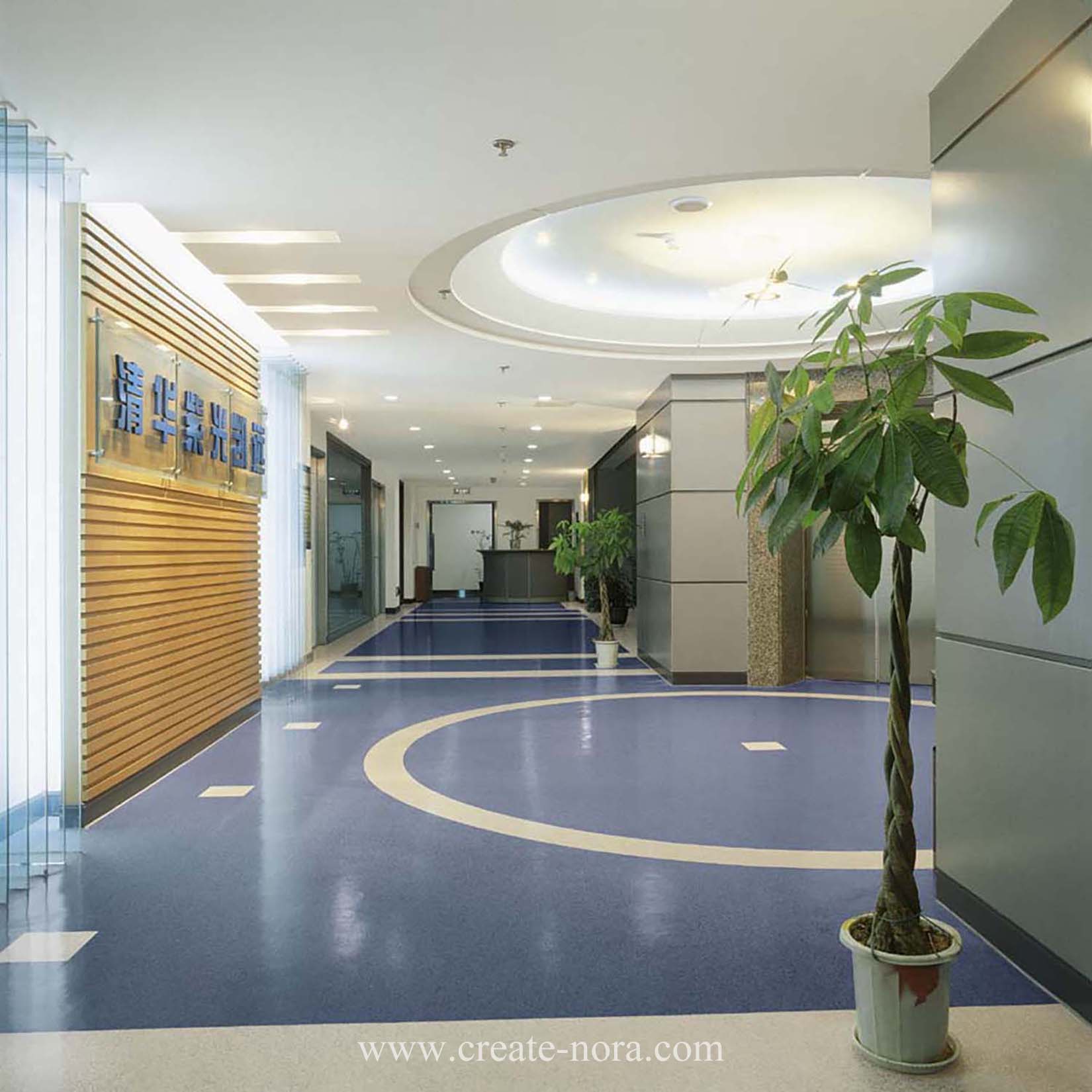 the photo of nora rubber flooring in Qingdao High tech Industrial Park Management Committee 2